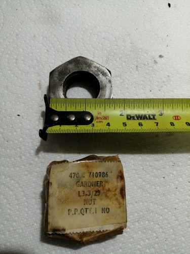 Gardner engine nut - l3,