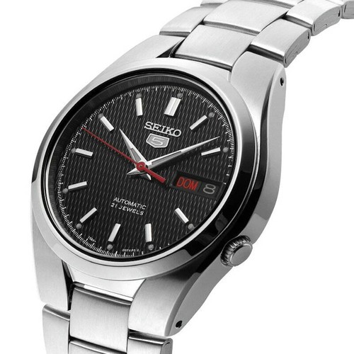 Seiko automatic black dial - seiko,