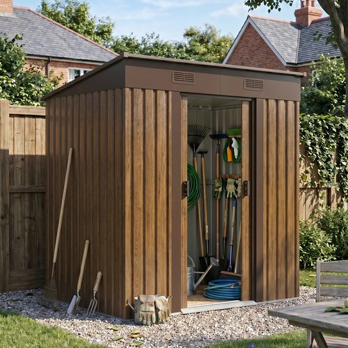 4ft metal garden storage - 4ft,
