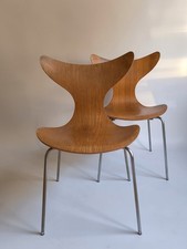 Set of 2 Lily Chairs - Fritz Hansen 3108 - Arne Jacobsen - Original 1973 