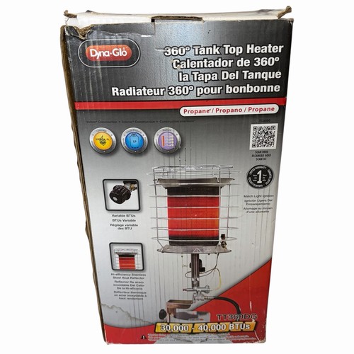 Dyna glo 000 btu 360 - 40,000,