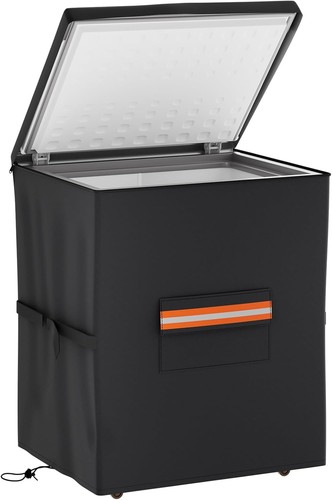 Stylish black chest - stylish, freezer