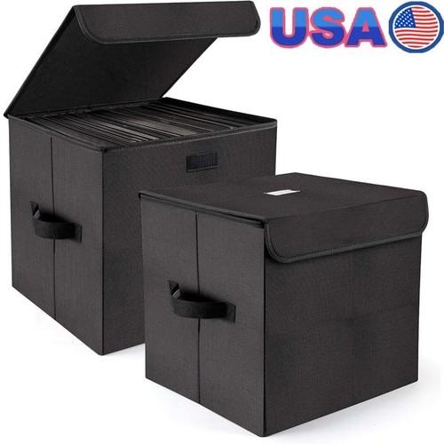 Vinyl record storage box set - vinyl,