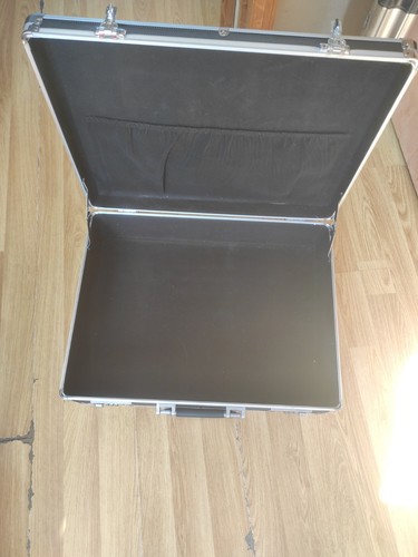 Mens black briefcase with - black,
