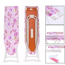 LARGE STRONG FOLDING IRON BOARD IRONING ADJUSTABLE HEIGHT LIGHT WEIGHT NONSLIP