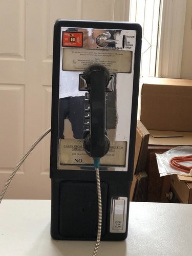 Vintage pay phone push button - vintage,