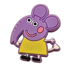 Peppa Pig EMILY Jibbitz Style Croc Shoe Charm Decoration, EUC