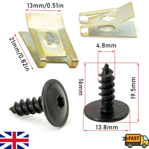 Fit skoda metal screw and - metal,