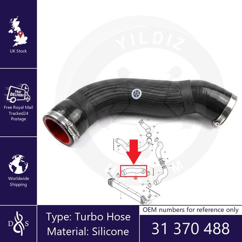 Turbo hose for - hose, s80