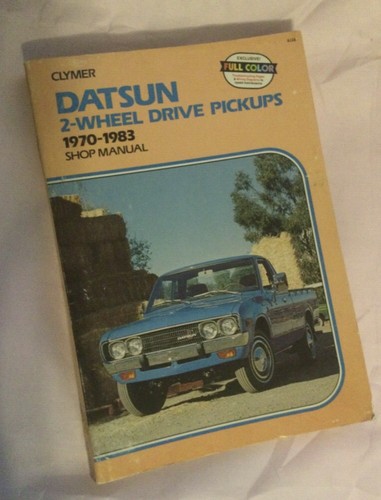 Clymer datsun 2wheel drive - datsun,