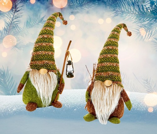 Rustic forest christmas gonk - forest,
