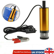 38mm Diesel Fuel Pump DC 12V Transfer Pump Water Oil Fluid Refuelling Tool Pump
