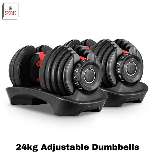 24kg adjustable dumbbells - 24kg,