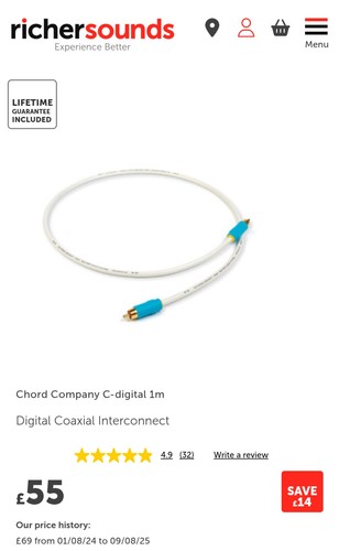 Chord company line digital - chord, c-line