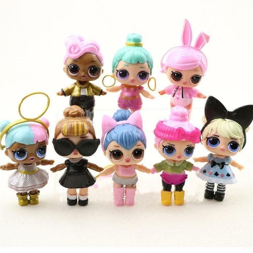 Set 8 pcs lol - 6,