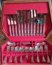 Smith Seymour - Sheffield - 44 Piece Canteen of Cutlery - EPNS & Stainless Steel