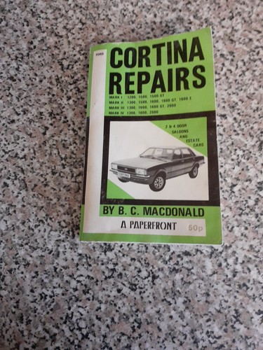 Ford cortina 1968 books - 2,