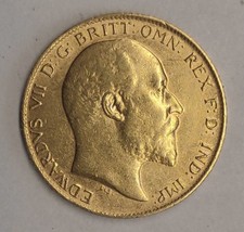 1910 Edward VII 22ct Gold Half