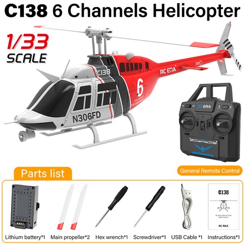 Era c138 bell 206 rc - rc,
