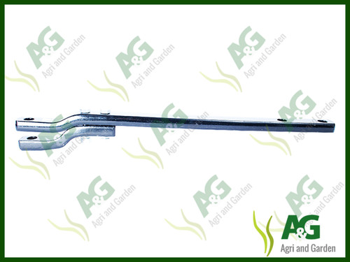 Swinging drawbar and clevis - and,
