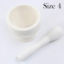 Kitchen Small Cooking Tools Resin Mortar Pestle Set Garlic Herb Spice Mixing Gri