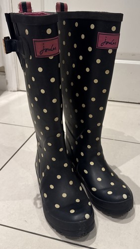 Joules navy blue spots tall - navy,