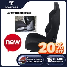Comfort Universal Adjustable Racing Bucket Seats & Slider Brandnew Race Seats UK