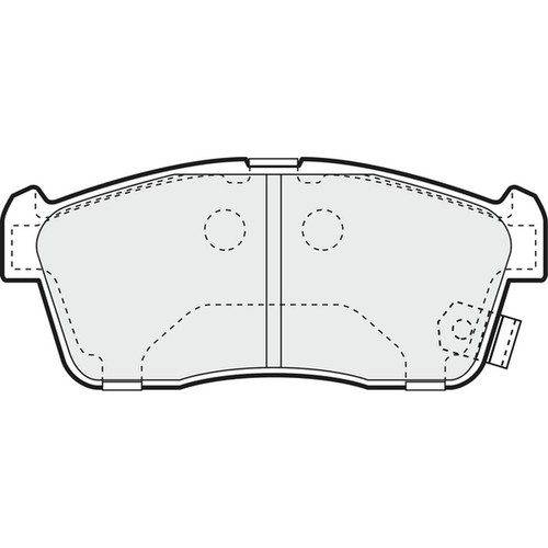 Brake pads set - for, suzuki
