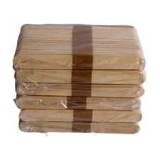 JUMBO Wooden Lolly Lollypop Sticks Natural craft model making 150mm x 18mm x 2mm