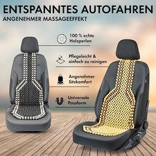 Black Wooden Bead Car Van Taxi