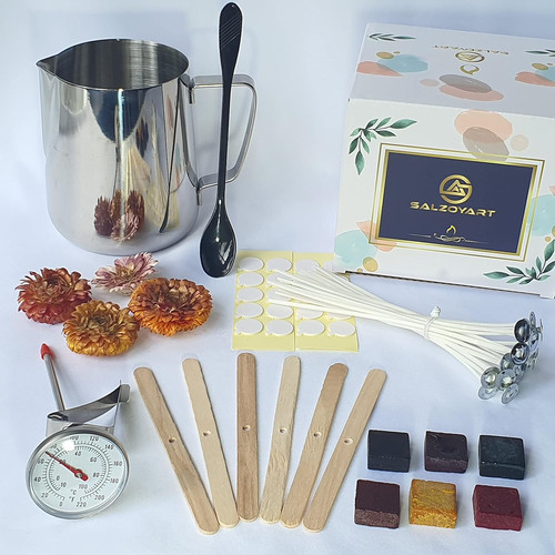 Salzoyart candle making - making, kit