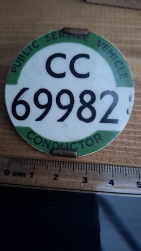 Vintage bus conductors - bus,