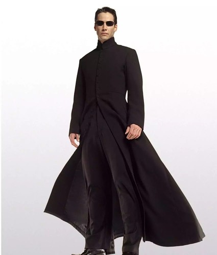Keanu reeves black trench coat - keanu,