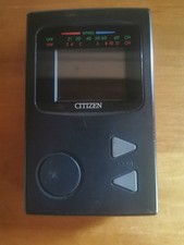 Citizen Portable Pocket LCD Analogue Television TV - ST955-IB With Mains Adapter