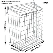 Front Door Letter Box Cage