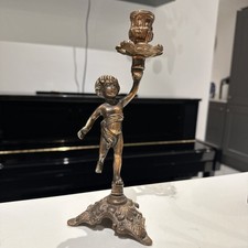 Vintage Cherub Brass
