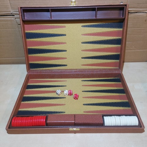 Vintage backgammon board game - backgammon,