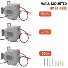 25/30m Garden Patio Hose Reel