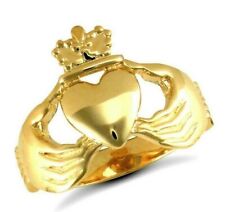 Yellow Gold Claddagh Ring