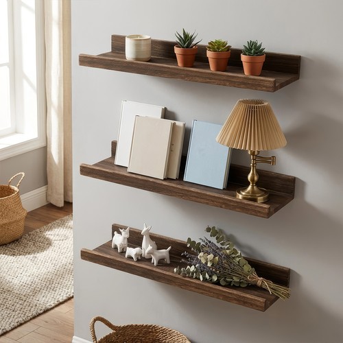 Set floating wall - set, shelves