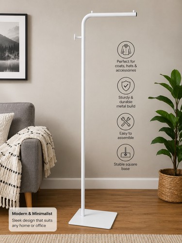 Freestanding metal coat - freestanding, rack