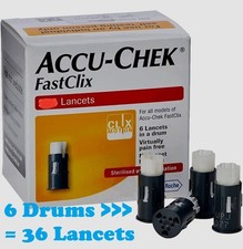 Accu Chek FastClix lancets