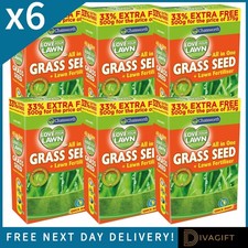 6 x GRASS SEEDS 500G LAWN