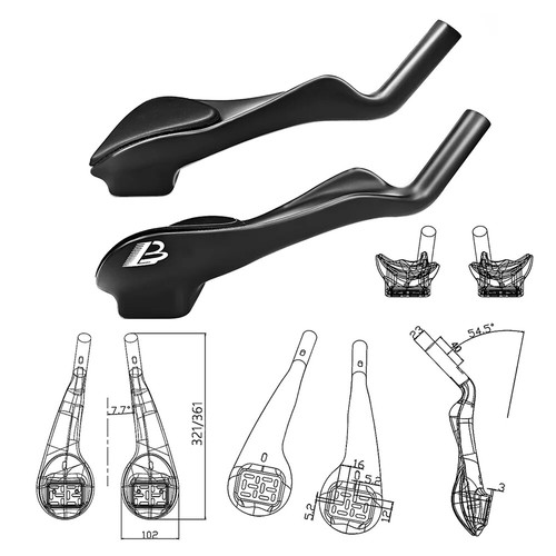 Balugoe carbon bicycle - rest, tt