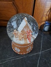 Snow Globe Gingerbread Man