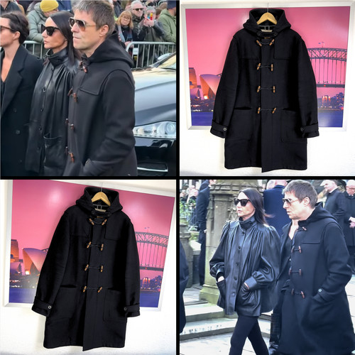 Pretty green duffle coat - duffle,