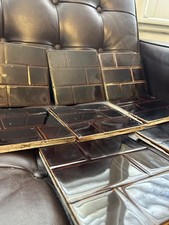 Antique Fireplace Tiles Brown Brick Effect reclaimed 