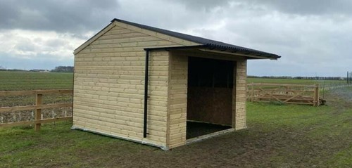 Single field shelter - single, 12'