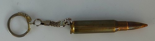 Vintage metal keyring brass - vintage,