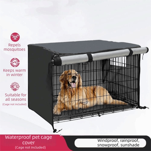 Dog cage cover foldable - dog,